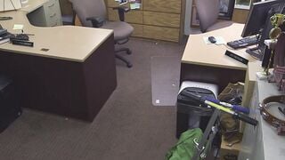 Unhappy customer given ass to fuck and a blowjob to relax