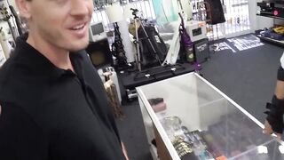 Handsome guy dicked in bathroom by kinky big dick stud
