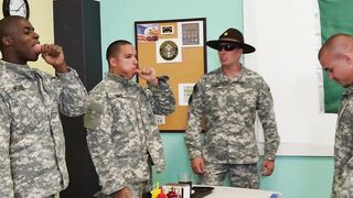 Buttfucked major made sure his soldiers are happy