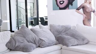 Lovely sex babes Ariana Marie and Brooklyn Chase get destroyed by a big junk
