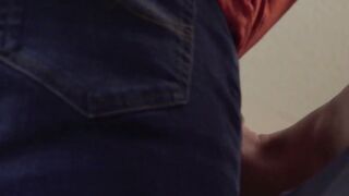 Bold and buffed Bishop Angus gets his ass hole drilled by Mark Winters