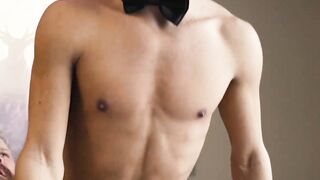Milo Miles rides daddy Cain's throbbing dick