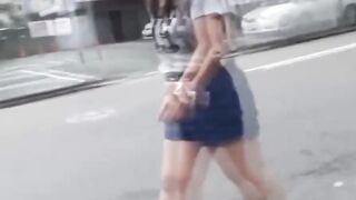NipponPissTV.com - Naughty Japanese cuties openly pissing in the streets outdoors
