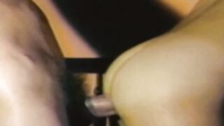 RetroDudes.com - Vintage homo takes a big load on hairy chest after sex