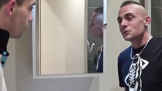 Stef Killer helps out his friend unclogged his tight ass