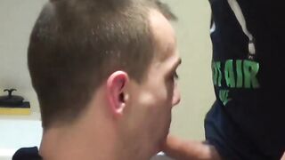 Stef Killer helps out his friend unclogged his tight ass