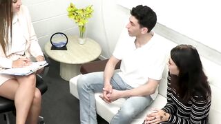 Dr Kenzie Love helps a couple Corra Cox and Nick Strokes to spice things up