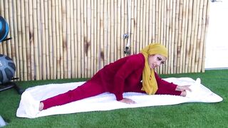 Hijab babe Kira Perez is seduced by her personal trainer into the best fucking of her