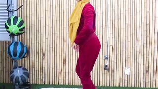 Hijab babe Kira Perez is seduced by her personal trainer into the best fucking of her