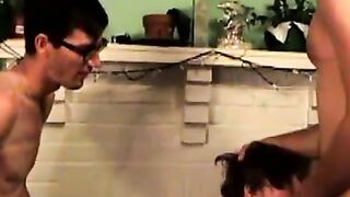 Straight thug Blinx and his frat friend are spanked by a deviant girl