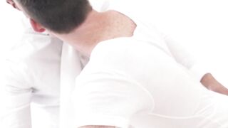 BoyMissionary.com - Freckled twink's divine, raw doggy style fucking with a big-dicke