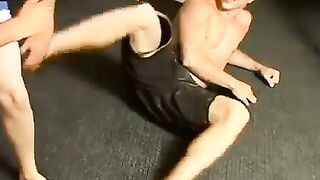 TwinkUndie.com - Sexy twinks Kelly Cooper and Grant Thiller's wrestling strip