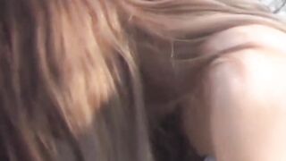 NipponSexTV.com - Gorgeous Japanese babes flash their sweet tits in public for voyeur