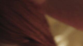 Pornstar Penny Pax receives cum on her melons after fucking
