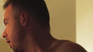 Pornstar Penny Pax receives cum on her melons after fucking