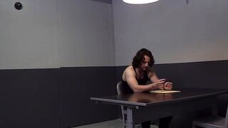 SayUncleNetwork.com - Young long haired thief takes raw fuck from two dominant police