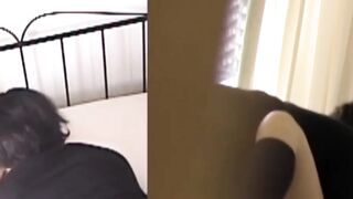 Japanese schoolgirl lets her boyfriend touch her pussy