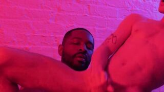DarkGodz.com - Ebony male's domination of a petite gay in a raw, interracial pounding