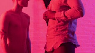 DarkGodz.com - Ebony male's domination of a petite gay in a raw, interracial pounding