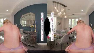 Babe pornstar Nikki Benz, gets to rides my dick