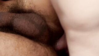 Gay twink masturbates and takes a big raw dick in the ass