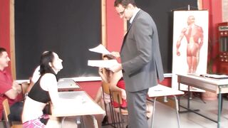 Sex into the German school with the professor