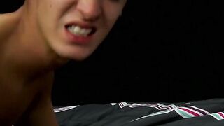 Passionate twinks Chris Jett and Tristan Tyler fuck raw