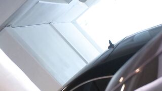 Bombshell lovers fucking inside garage