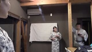 Unfaithful Japanese wifey onsen getaway with a catch