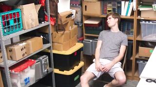 BoyPunish.com - Cute young thief's facial cumshot after a steamy, raw fuck session fo