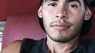 LecheLatinos.com - Latino twink sucks cock and gets fucked hard for cash in a kinky e
