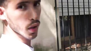 LecheLatinos.com - Young Latino's first time bareback fuck for money in a wild sessio
