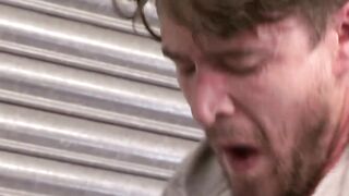 Sexual cop sucking off the bad bro's nuts