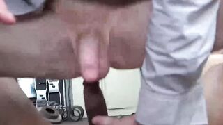 Horny ginger cracker gets filled with a large black cock