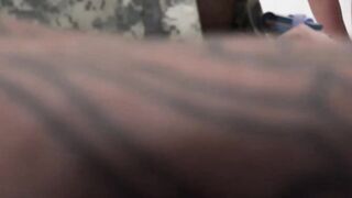 Army cadets go through anal hazing in the showers