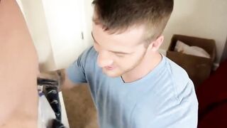 RawNextDoor.com - Quentin Gainz gives Derrick Dime the bareback fuck of his life