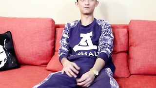Indian dude Casey Xander enjoys his solo session time