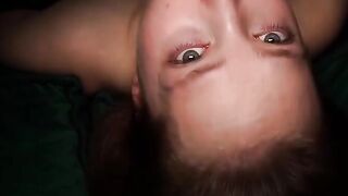 Stuffing her holes with my pulsating pecker