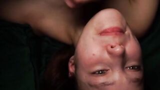 Stuffing her holes with my pulsating pecker