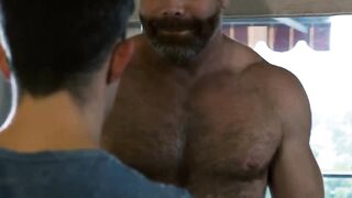 DisruptiveMovie.com - Daddy Cain Marko wrecks twink Isaac Parker's tight ass with his