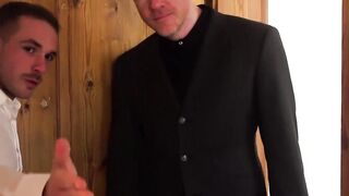 Legrand Wolf's big dick slam with eager Bastian