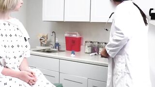 Thick blonde Annie Archer goes to see her doctor who seduces her into a wild fucking