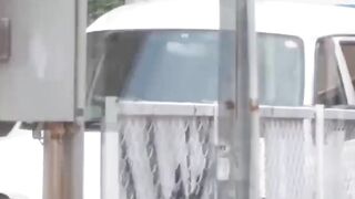 NipponSexTV.com - Kinky Asian babe runs off after pissing on hidden voyeur cam