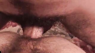 Nick Parker got fucked in bareback and reaches the climax with a dick in his ass