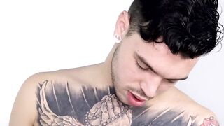 Tattooed Latino gay needs to pound asshole of his partner