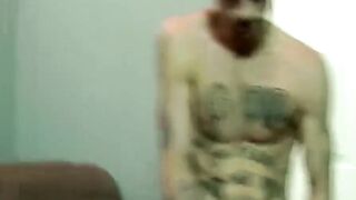 JoeSchmoeXXX.com - Tattooed amateur Jarvis gets sweet blowjobs and handjobs from dude