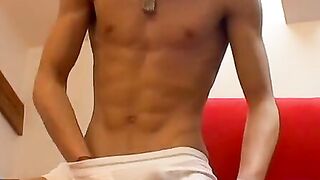 TwinkUndie.com - Horny twink Martin's intense ball-draining jerk off session