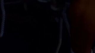 MuscleJockBound.com - Inked man in uniform struggles to free himself from tight ropes
