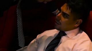 PlayingMen.com - Businessman hunk gets his tight butt pounded hard by BF with relentl