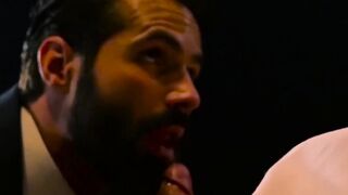 PlayingMen.com - Businessman hunk gets his tight butt pounded hard by BF with relentl